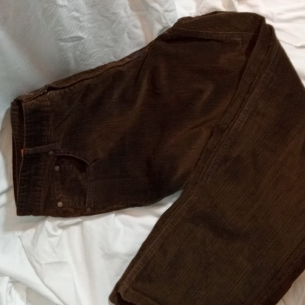 Men's brown corduroy faconnable Jean size 38 r model f40